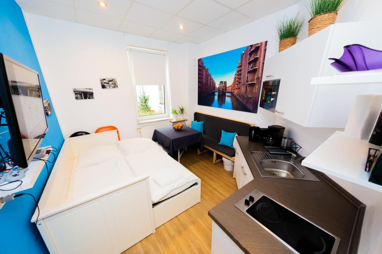 City Apartment Reeperbahn Hamburg-Harburg Buitenkant foto
